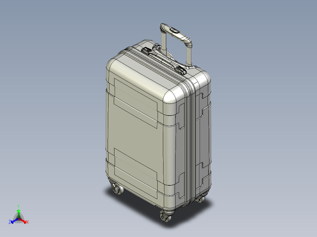 22寸极简拉杆箱