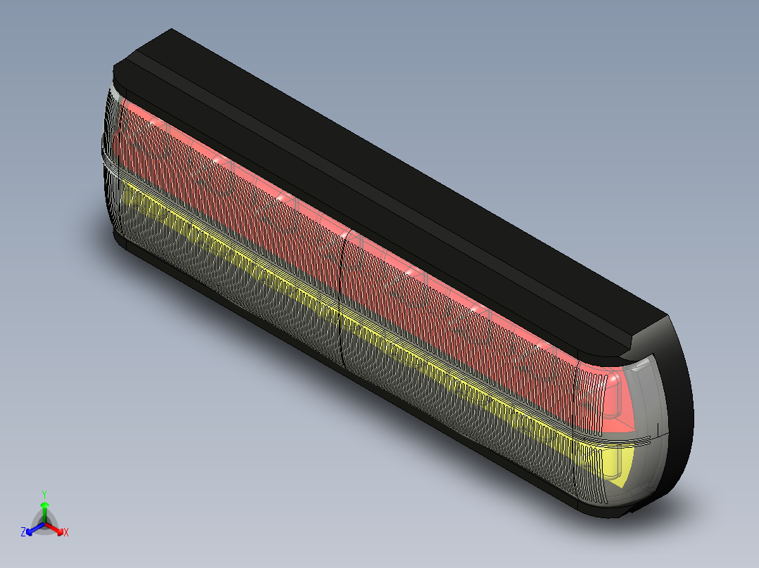 B2005113-LED超薄型后刹车尾灯和方向指示灯