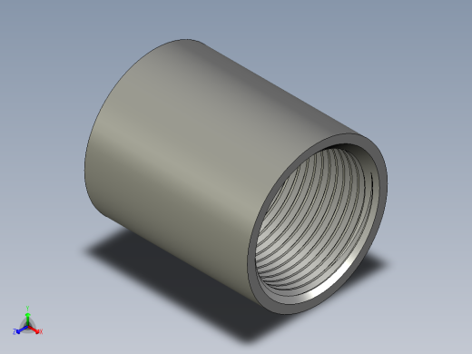 螺纹管管箍-等径直通 DN20