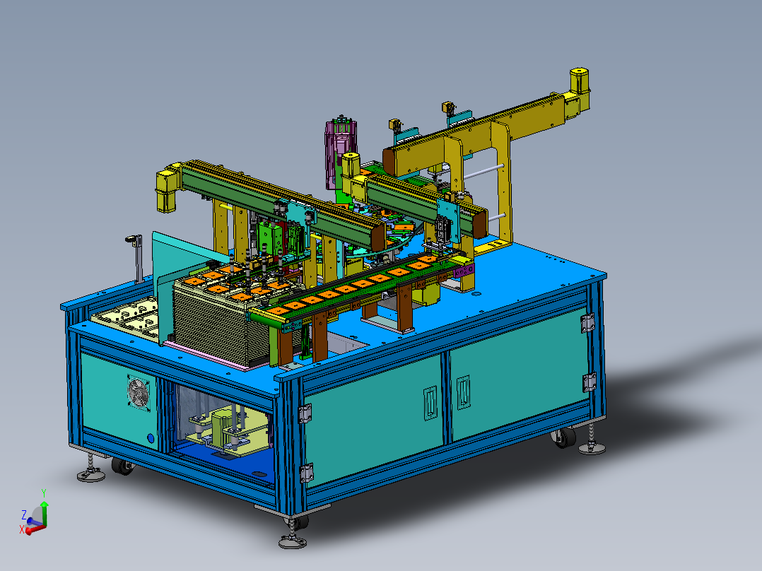 锂电池电芯自动检测、筛选设备