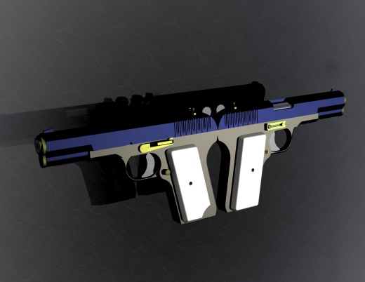 手枪左轮冲锋枪老式狙击步枪设计3D图纸gun_tt-33 SW IGS缩略图