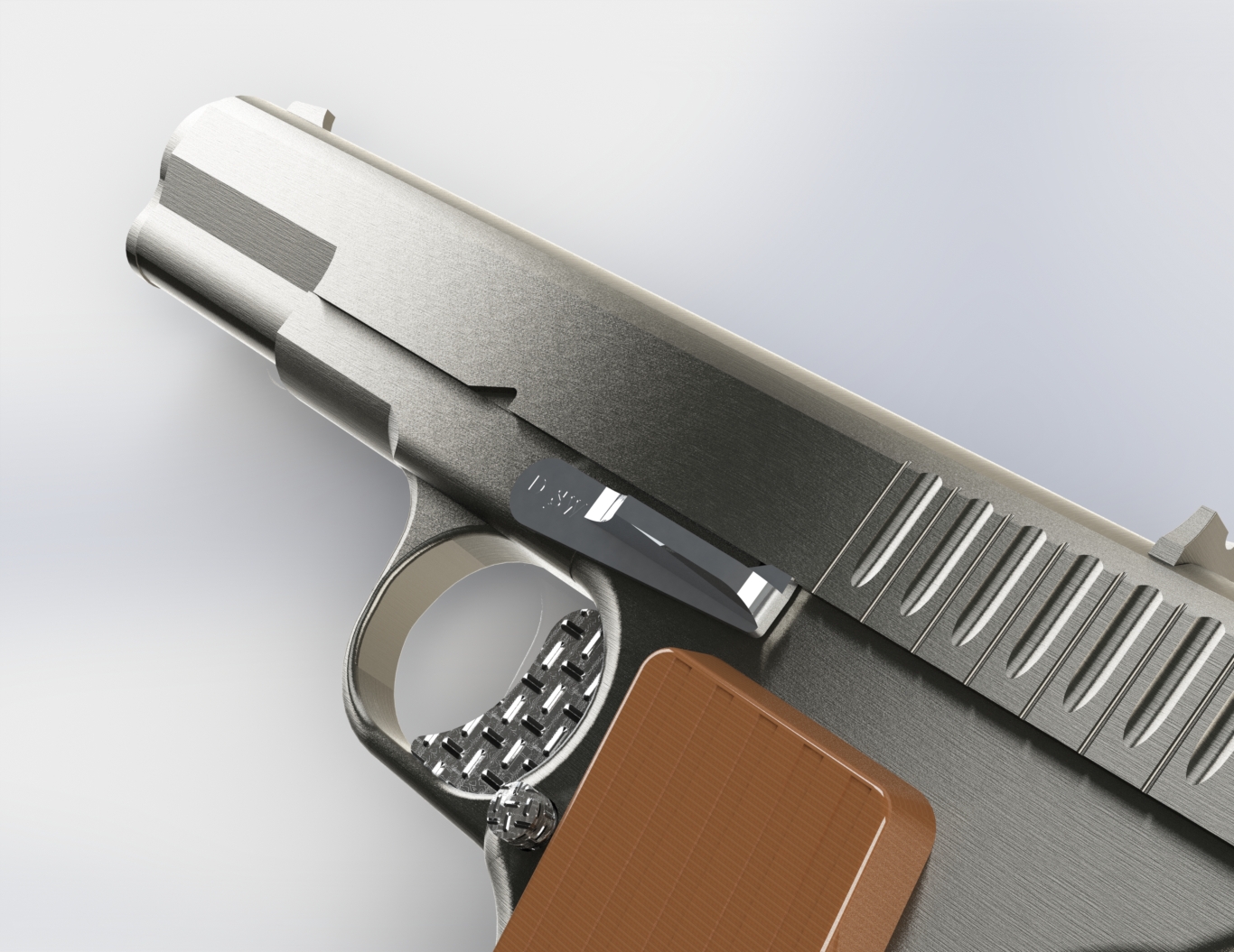 手枪左轮冲锋枪老式狙击步枪设计3D图纸gun_tt-33 SW IGS