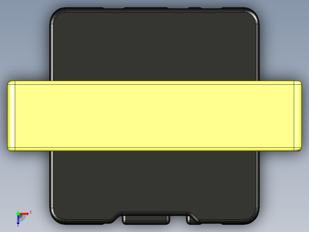 脉冲变压器俯视图