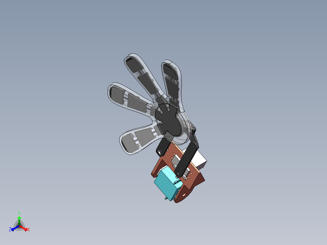 壁虎6全正等轴测图