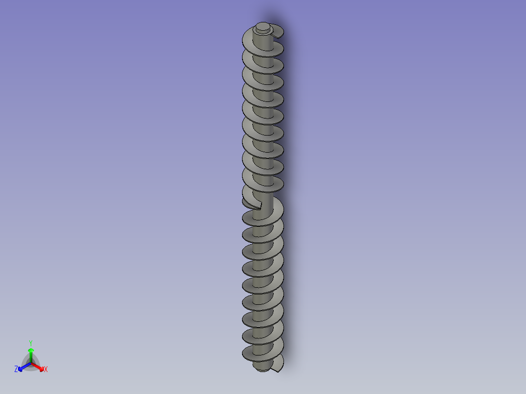 开沟器及施肥机正等轴测图