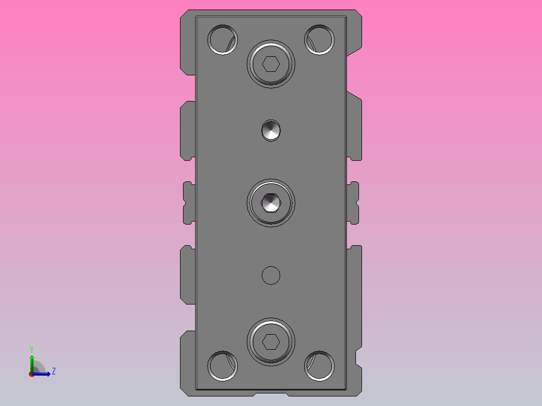 气缸TCL16x60S左视图