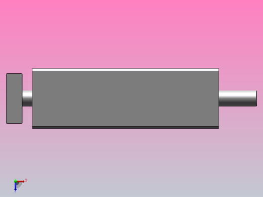 气缸TCL16x60S俯视缩略图