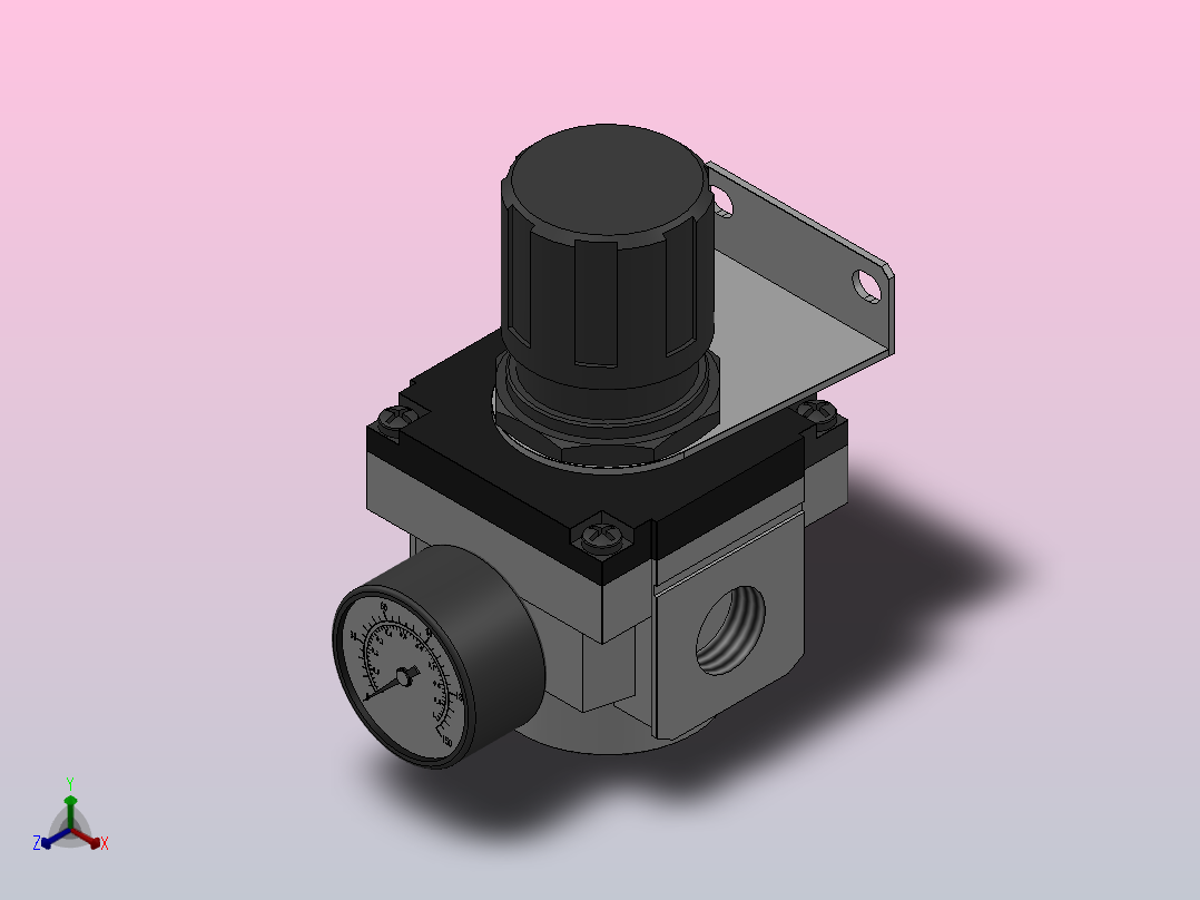 QAR2500～5000系列空气过滤组合[QAR5000-06]主视图