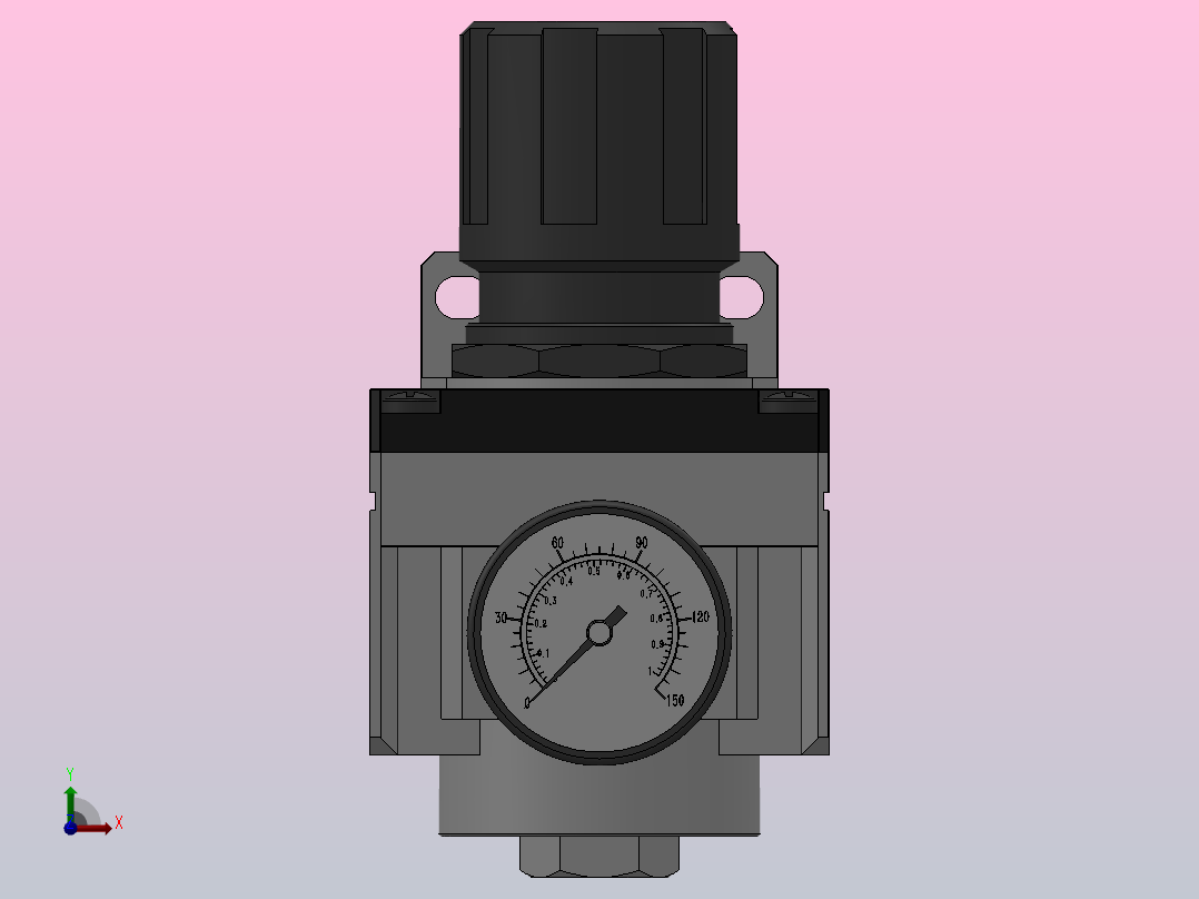 QAR2500～5000系列空气过滤组合[QAR5000-06]前视图