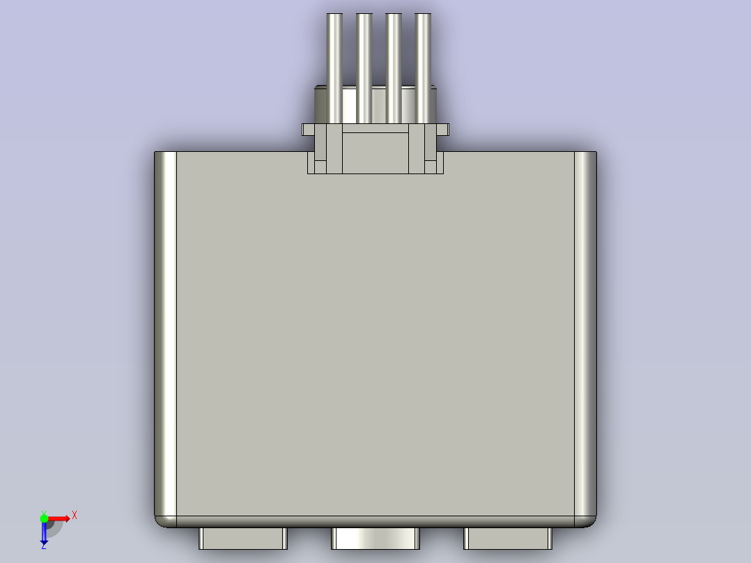 DP-101-M(安装配件)俯视图