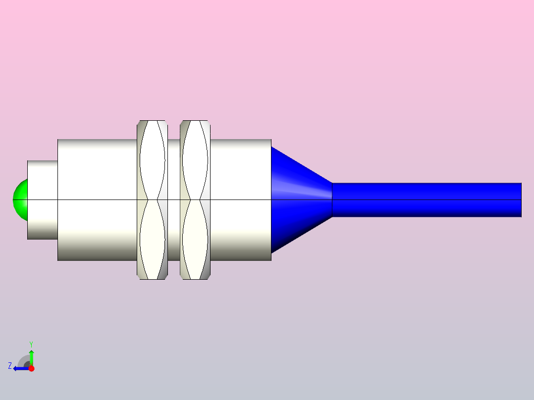 深浦接触式传感器 MT-B010右视图