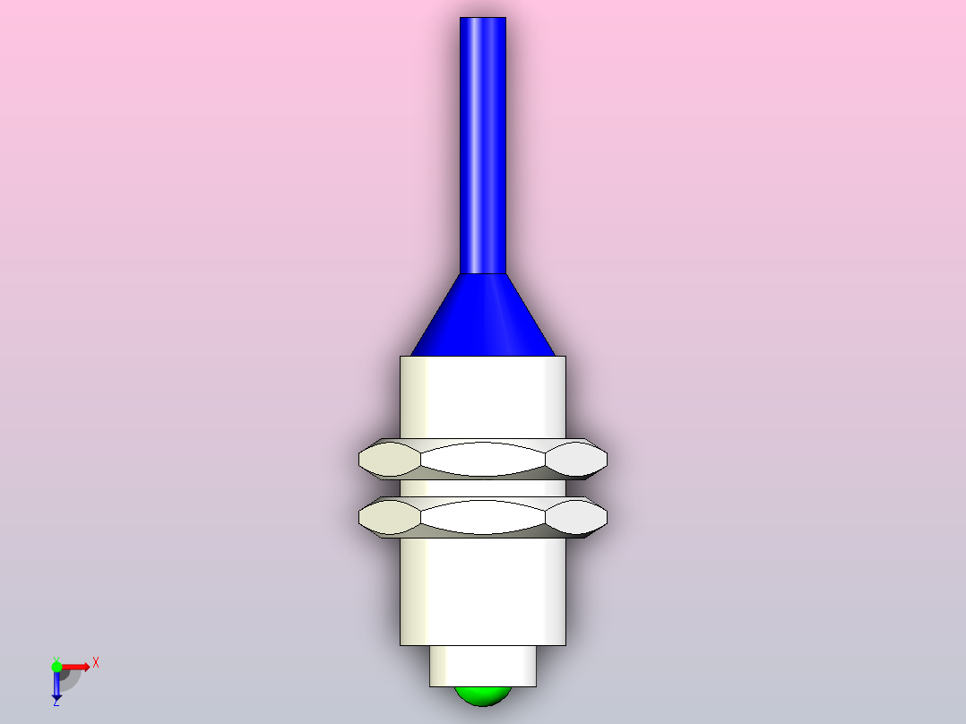 深浦接触式传感器 MT-B010俯视图