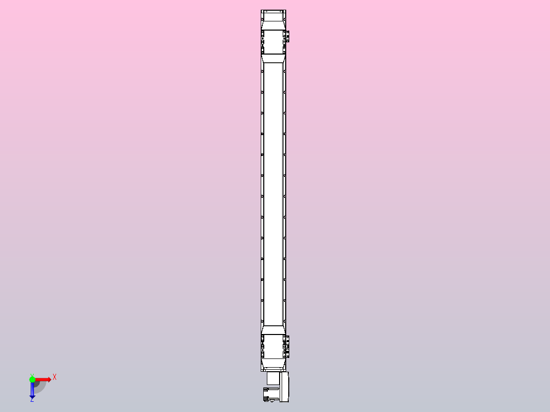 皮带直线轴双滑块型TPA-GCBS-120-P70-L625-QR-M20-N3俯视图