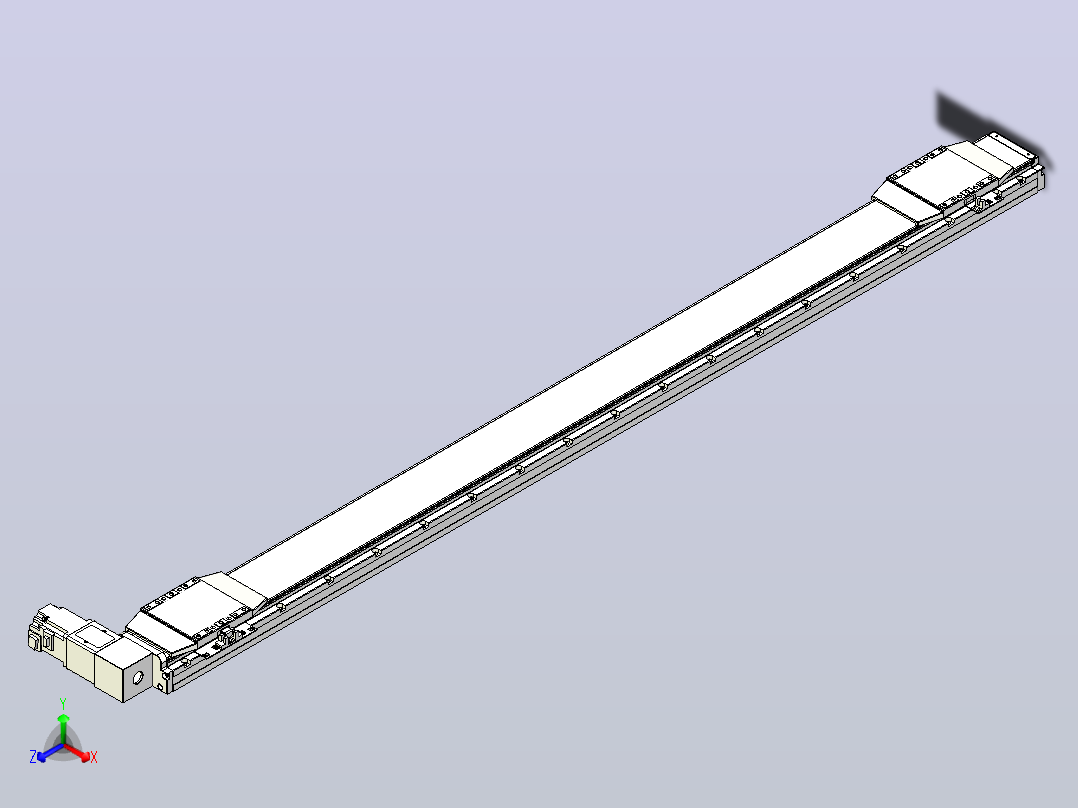 皮带直线轴双滑块型TPA-GCBS-120-P70-L675-DR-M20-N3主视图