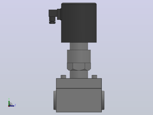 ZCG系列高压电磁阀[ZCG-16.0-32-F-B-K]通径32mm左视缩略图