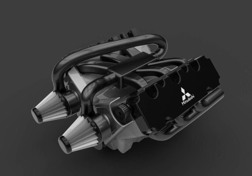 V6汽车发动机缩略图