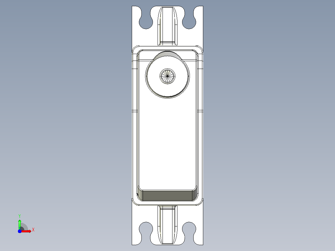 150KG DS51150 数字遥控伺服前视图