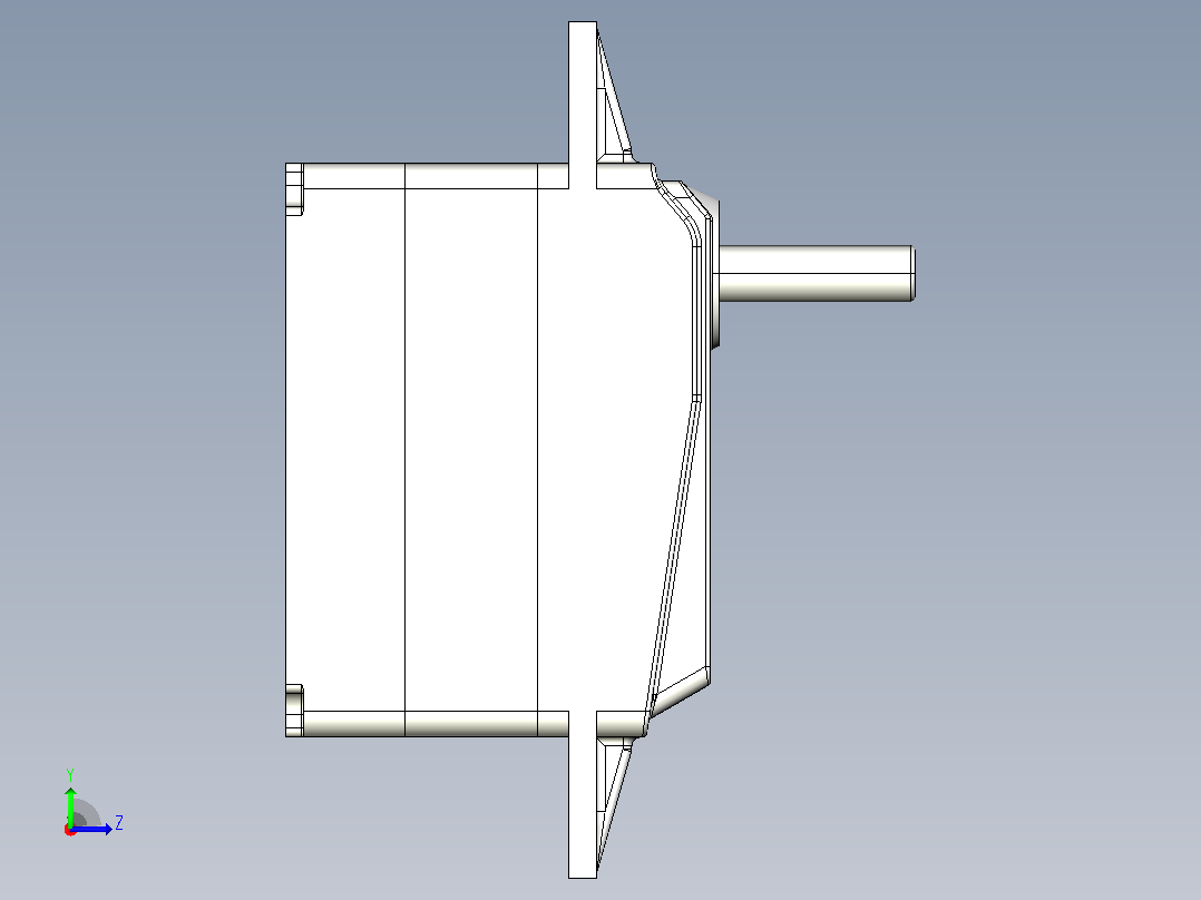 150KG DS51150 数字遥控伺服左视图