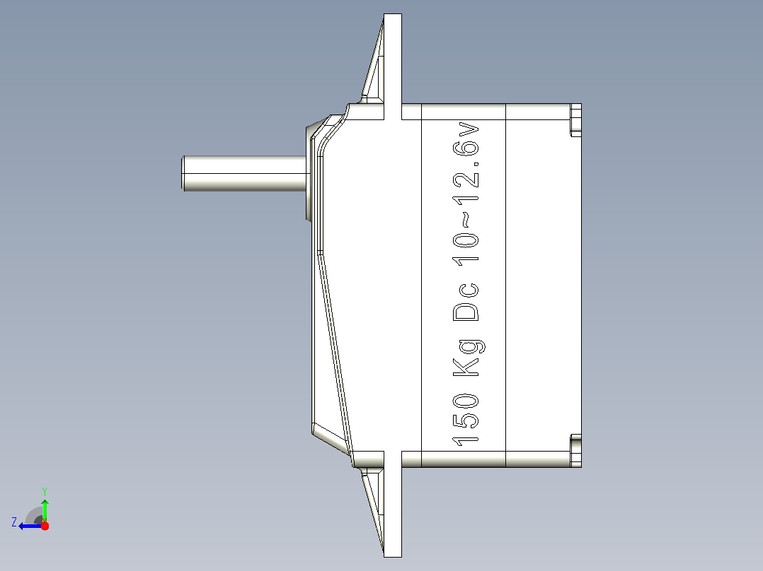 150KG DS51150 数字遥控伺服右视图
