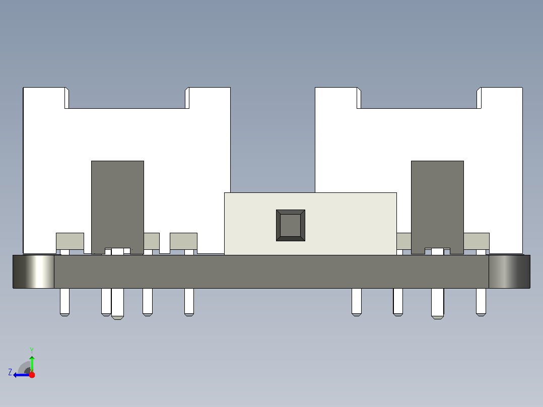 Seeed Studio XIAO的Grove Shield是Seeed Studio XIAO系列的即插即用Grove扩展板右视图