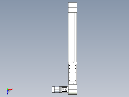 带式直线轴半闭式TPA-ONB-80-170-L450-DL-J60-N3俯视缩略图