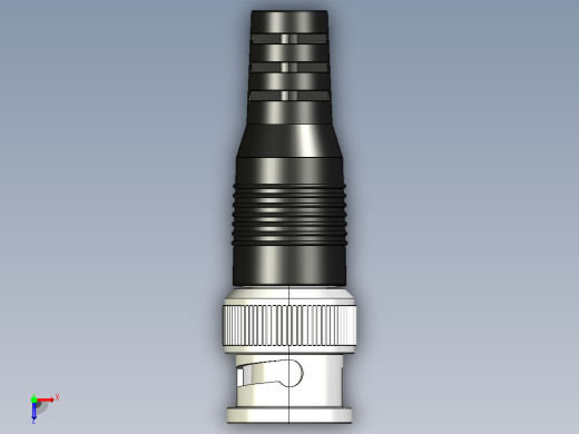 BNC连接器(阳)俯视缩略图
