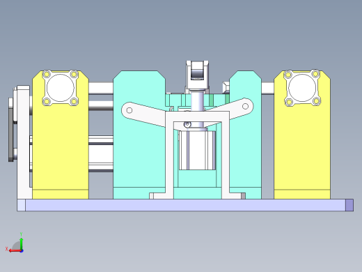 支架焊接夹具Solidworks设计附STP格式后视缩略图