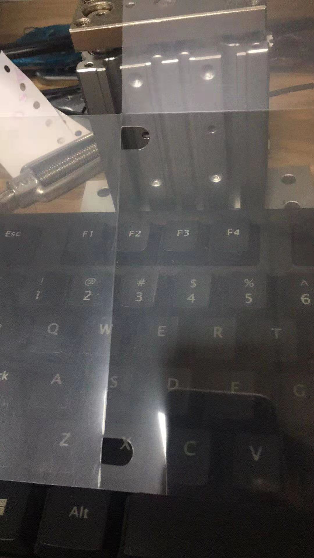 循环自动上料透明胶片折边机（sw19可编辑+工程图）