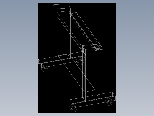 室内家具及植物的维模型十三-Q114