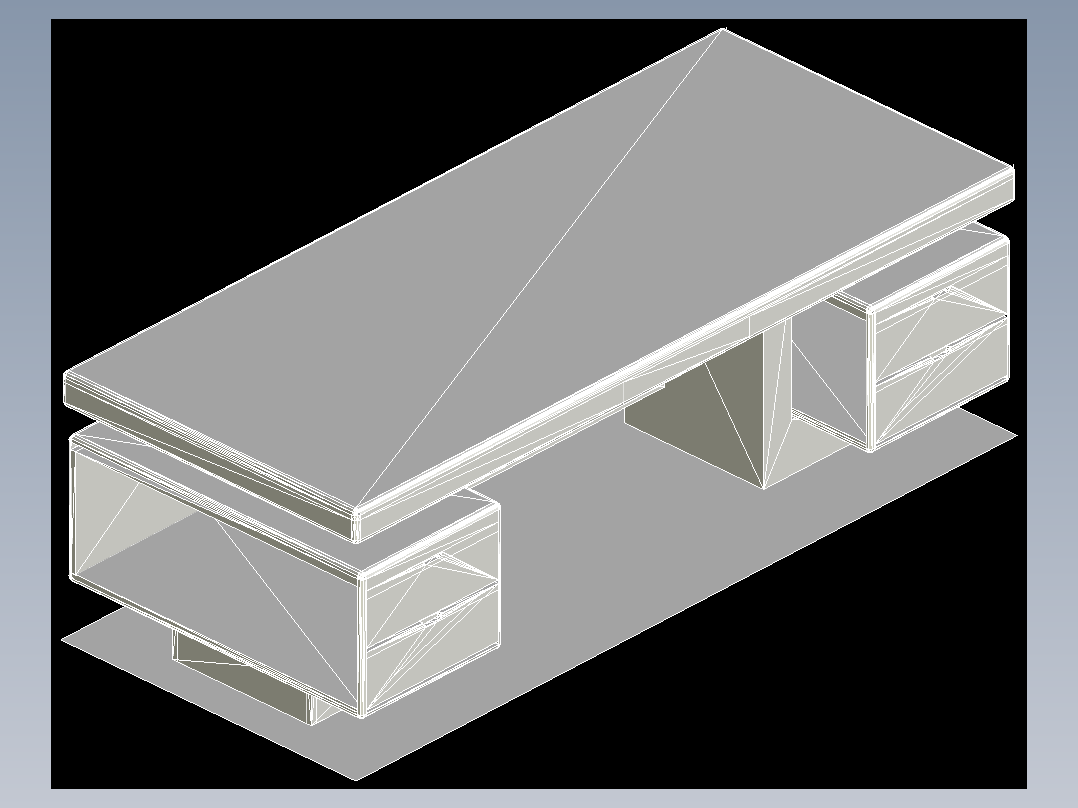 室内家具及植物的维模型十二-B034