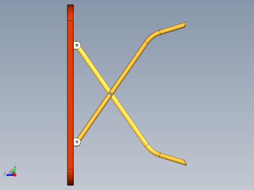 方型桌右视缩略图