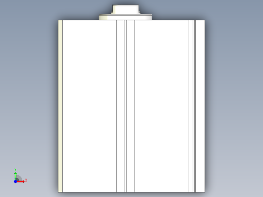 100X100薄型气缸前视缩略图