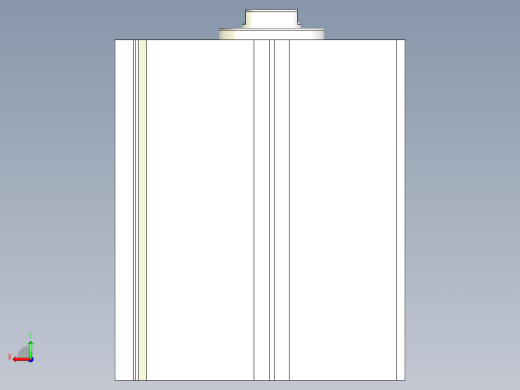 100X100薄型气缸后视缩略图