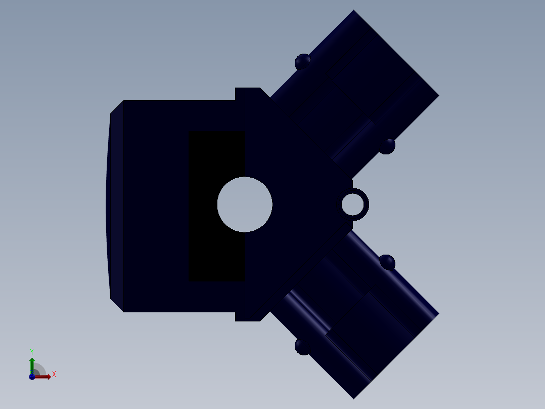 v12发动机模型前视图