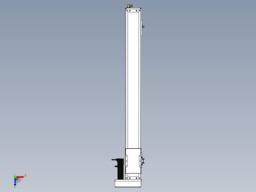 Toyo东佑达直线模组-ECH12-900-BR-100W+煞車俯视缩略图