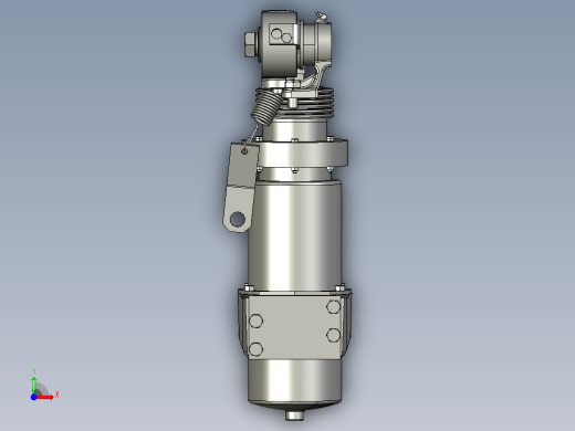 气动制动缸前视缩略图