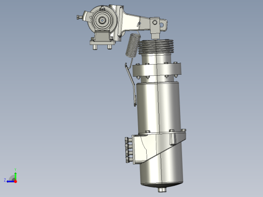 气动制动缸右视缩略图