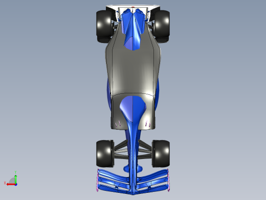 A526 F1赛车模型后视缩略图