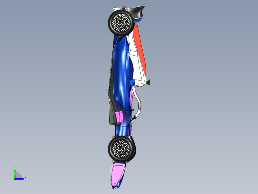 A526 F1赛车模型左视缩略图