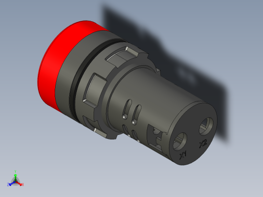 交直流蜂鸣器声光报警灯