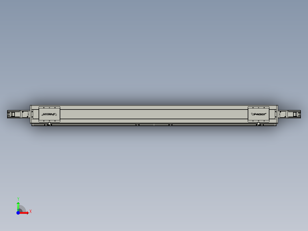 威洛博双电机滑台-VC14D2-S650-BC-P40-C6前视图