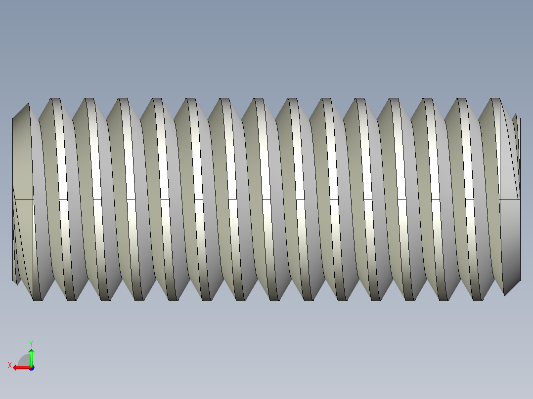 DIN 913-ISO 4026 固定螺钉-M6 L=15.STEP后视图