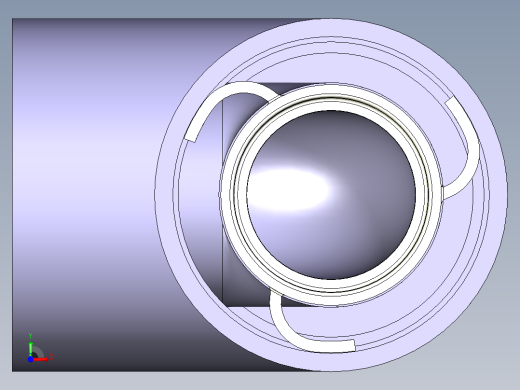 [PVC x PVC]泄漏检测 Leak Detection Tee-90前视缩略图
