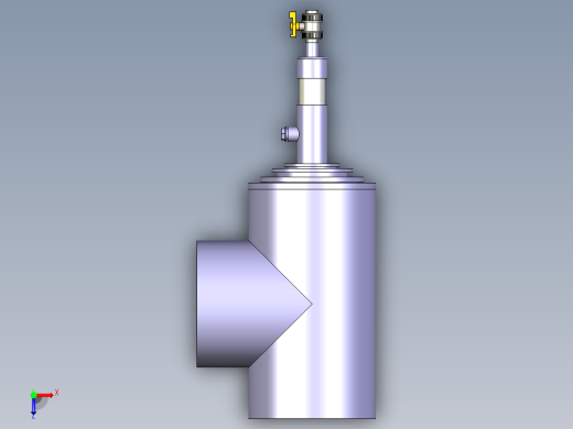 [PVC x PVC]泄漏检测 Leak Detection Tee-90俯视缩略图