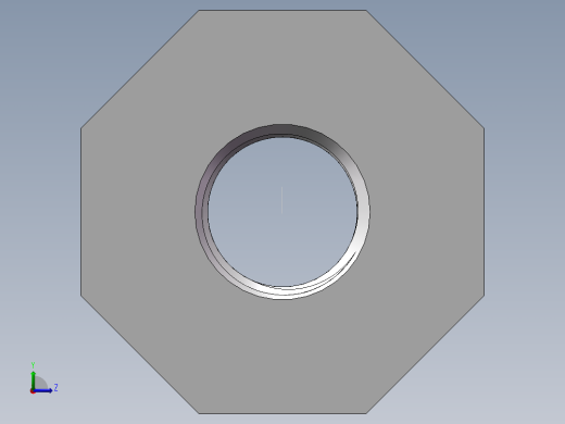 转接头-内外丝异径 DN40-DN15左视缩略图
