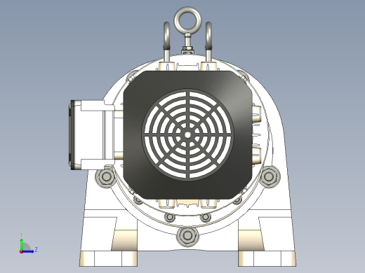 齿轮电机GV22110左视缩略图