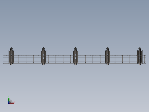 电缆槽组件前视缩略图