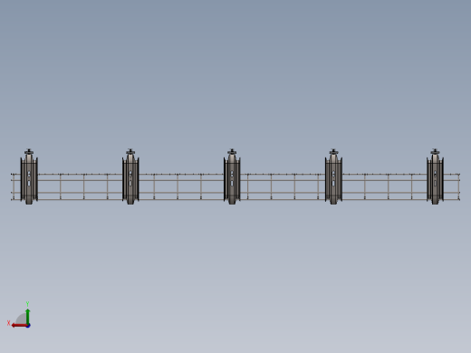 电缆槽组件后视缩略图