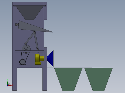 风选式核桃壳仁分离机设计【含SOLIDWORKS三维+CAD+说明书】254283前视缩略图