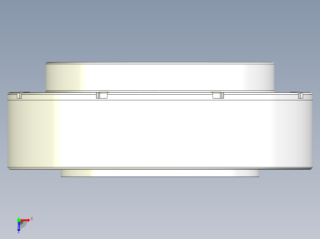 关节电机俯视图